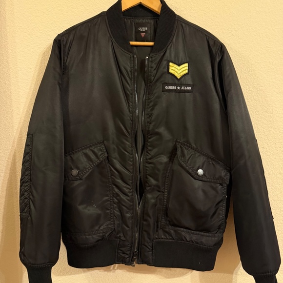 GUESS Men's John Bomber Jacket - Picture 3 of 3